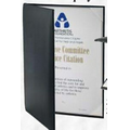 Black Padded Certificate Holder w/ Clear Acetate